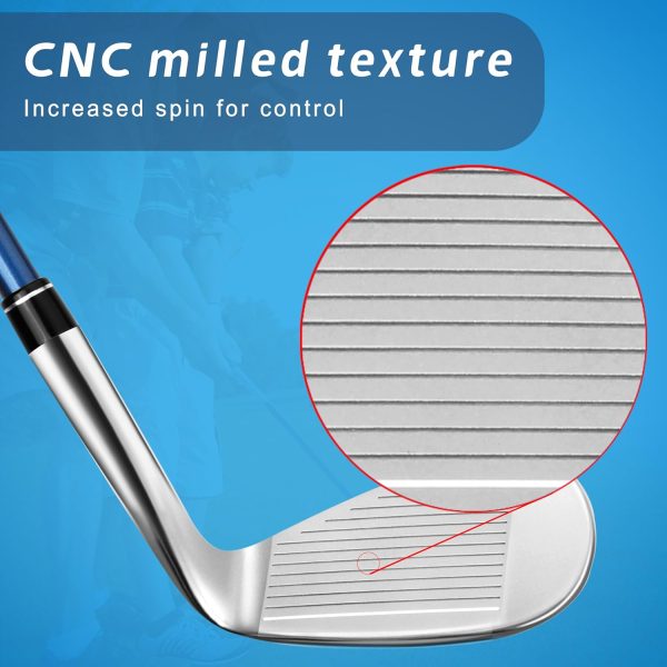 PGM Left Handed Golf Club Set - Junior Complete Golf Club Set for Kids - Image 4