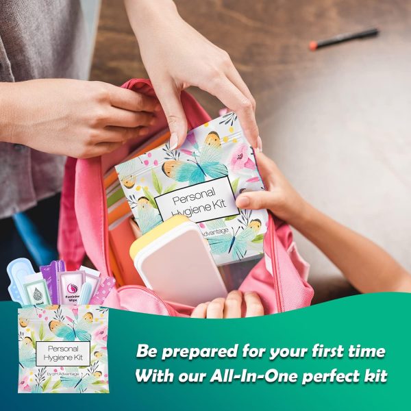 Menstrual Kit All-in-One 10 Pack | Convenience on The Go | Period Kit Pack - Image 5