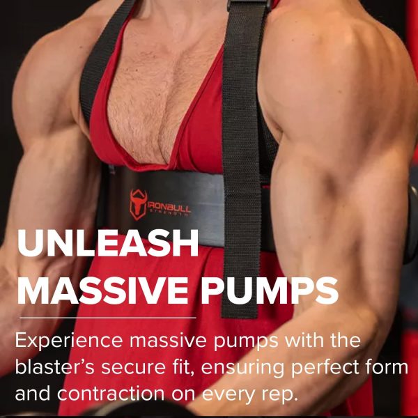 Iron Bull Strength Arm Blaster for Bicep Curls - Get Bigger Arms with Bicep - Image 6