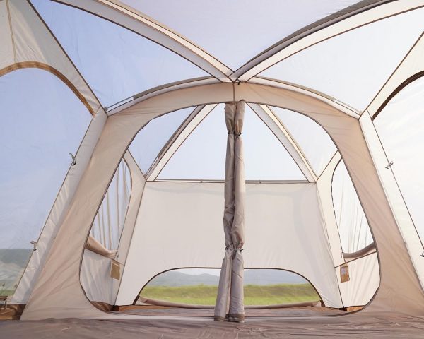 Vidalido 8-10 Person Camping Tent with 3 Door 2 Room Large Family Cabin - Image 4