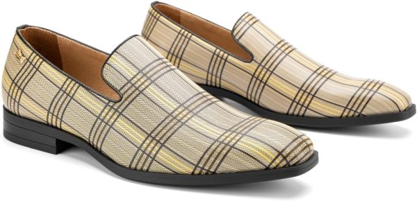 JITAI Luxury Men Shoes Black Loafers Leather Men 's Casual Shoes Brand - Image 3