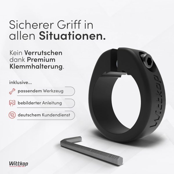 Wittkop Bike Grips with Innovative 3-Zone Design Made in Germany I - Image 6