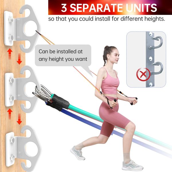 Resistance Band Wall Anchor Resistance Band Anchor Resistance Band Hooks - Image 5