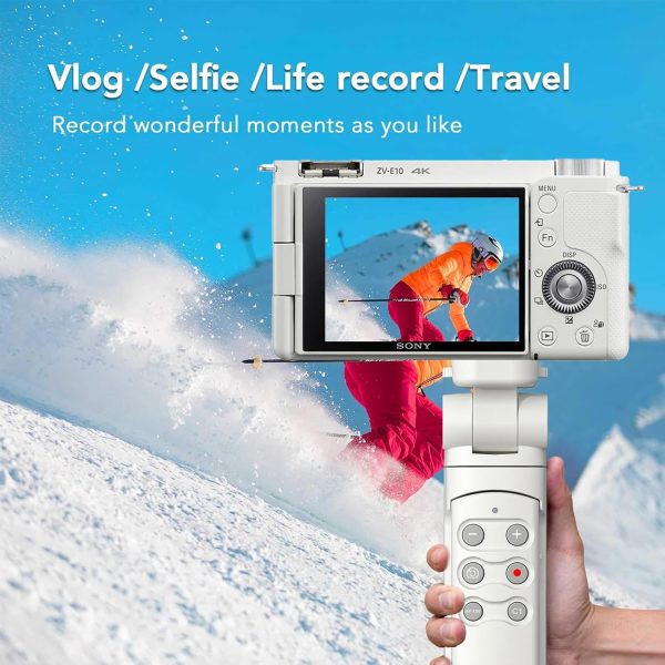 AODELAN Wireless Shooting Grip Tripod with Remote Control for Vlogging, for - Image 3