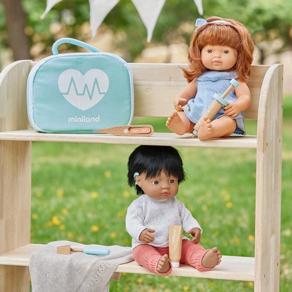 Miniland Doll Wooden Medical Set - Quality, ECO, Imaginative - Image 4