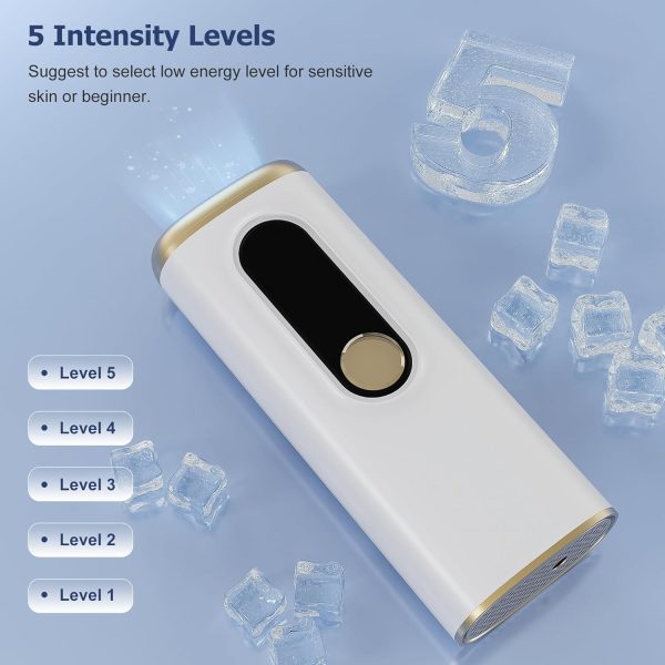 Geesoul Hair Removal Device, Permanent Ice Cooling Hair Removal Machine for - Image 4