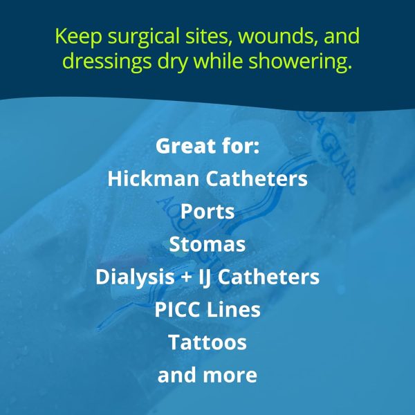TIDI AquaGuard Sheet – 9” x 9” – Shower Protection Sheet – Self-Adhesive - Image 4