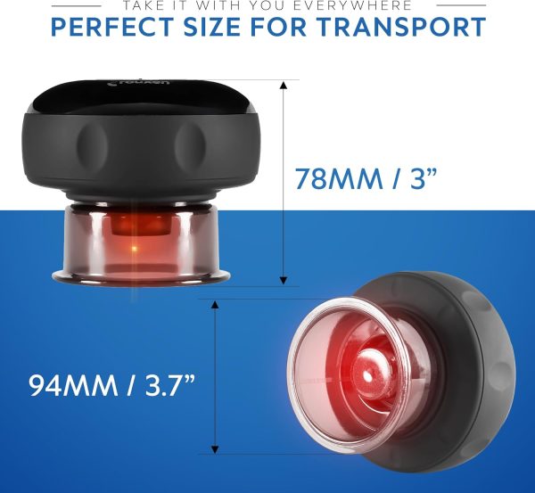 4-in-1 Smart Cupping Therapy Massager, Red Light Therapy, Targeted Pain - Image 7