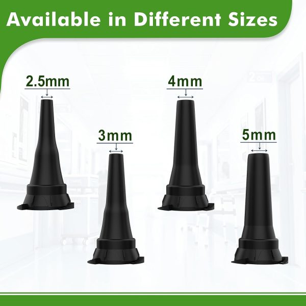 OTICA Reusable Diagnostic Otoscope Specula 2.5mm, 3mm, 4mm, 5mm Compatible - Image 6