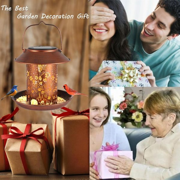 Bird Feeders for Outdoors Hummingbird Solar Lanterns Outdoor Waterproof - Image 6