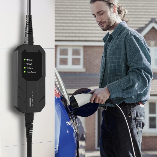 Skysword Ⅱ Level 1-2 EV Charger, 100-240V 16A 25FT Portable EVSE, NEMA 6-20 - Image 7