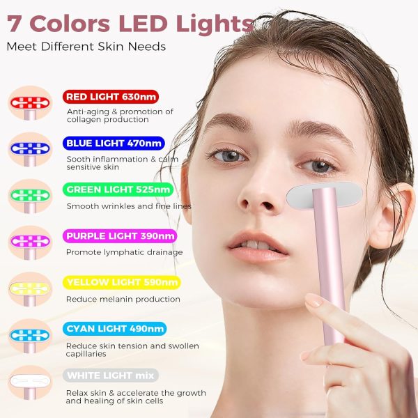 Red Light Therapy Wand for Face, LED Facial Light Therapy for Skin Care at - Image 2