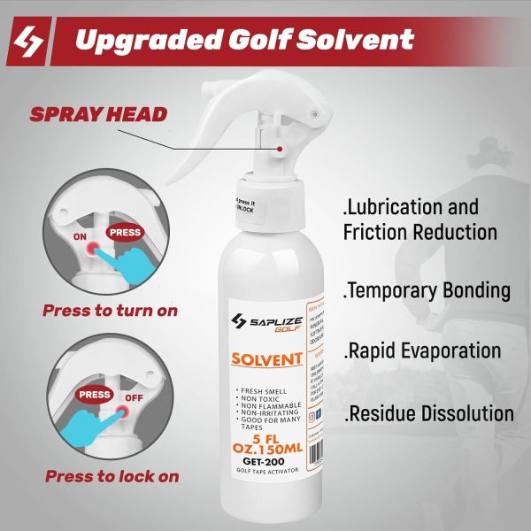 SAPLIZE Golf Grip Kit for Regripping Golf Clubs, Options Including 15 Golf - Image 9