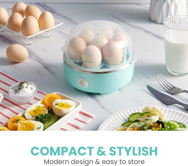 Elite Gourmet EGC115M Easy Egg Cooker Electric 7-Egg Capacity, Soft, - Image 5