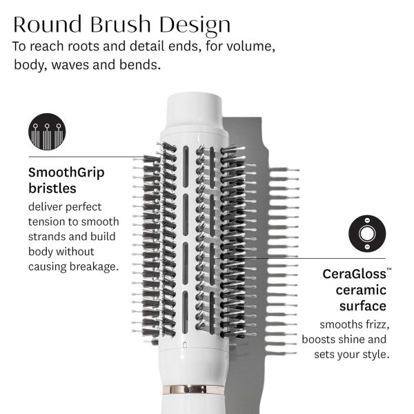T3 AireBrush One-Step Smoothing and Volumizing Hair Dryer Brush, Blow Dryer - Image 4
