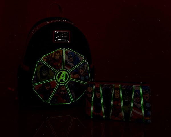 Loungefly Avengers 60th Anniversary Glow in The Dark Mini-Backpack, Amazon - Image 7