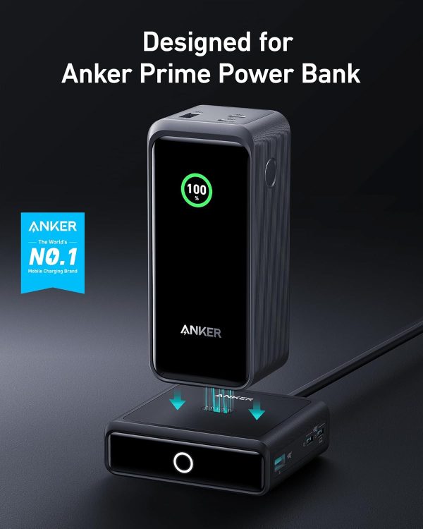 Anker Charging Base, 100W Fast Charging with 4 Ports, for Anker Prime Power - Image 2