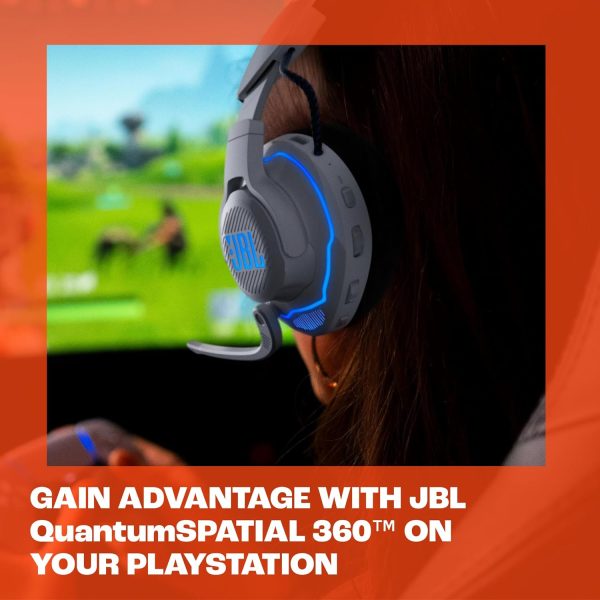 JBL Quantum 910P - Wireless Consol Over-Ear Gaming Headset with Head - Image 7