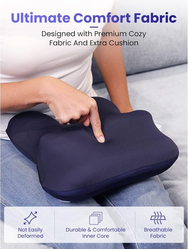 BOB AND BRAD Back Massager with Heat, Cordless Shiatsu Massagers for Neck - Image 5