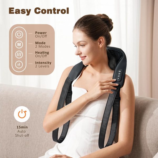 FSA/HSA Eligible Neck Massager with Heat, Cordless Deep Tissue 4D Expert - Image 5
