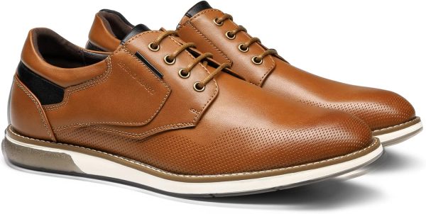 Bruno Marc Men's Casual Dress Oxfords Shoes Business Formal Derby Sneakers - Image 3