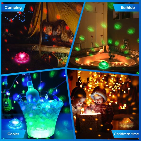 Floating Pool Lights, Pool Lights with 6 Dynamic Lighting Effects, IP68 - Image 8