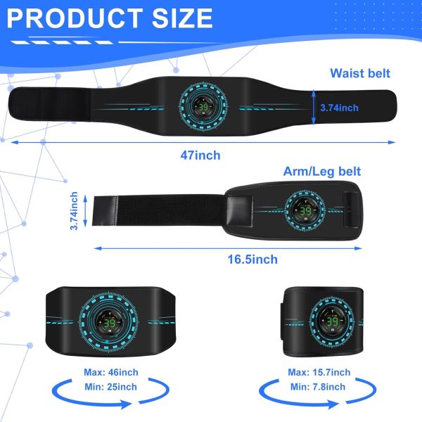 ABS Stimulator, Muscle Machine Workout Equipment, Ab Toning Belt Muscle - Image 5