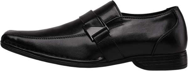 Bruno Marc Men's Giorgio Leather Lined Dress Loafers Shoes - Image 3