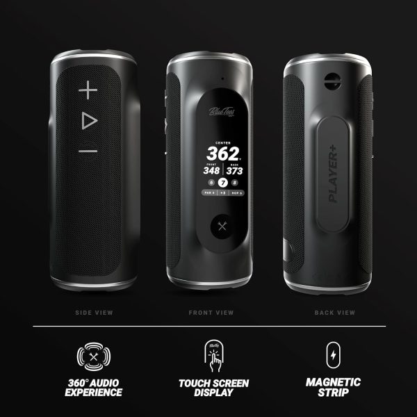 Blue Tees Golf Player+ GPS Speaker with Touch Screen Display, 10+ Hours - Image 2