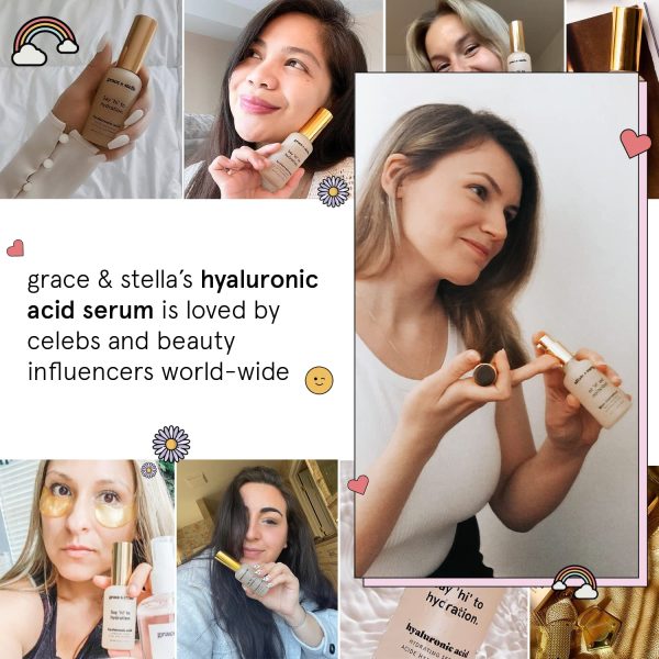 grace & stella Award Winning Hyaluronic Acid Serum (50ml/1.7 fl oz) - Image 6