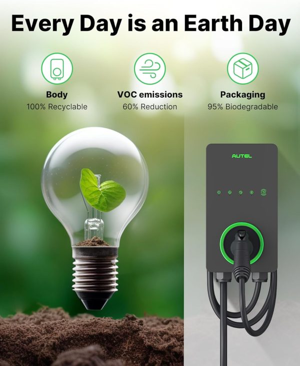 Autel Home Level 2 EV Charger up to 40Amp, 240V, Indoor/Outdoor Fast - Image 7