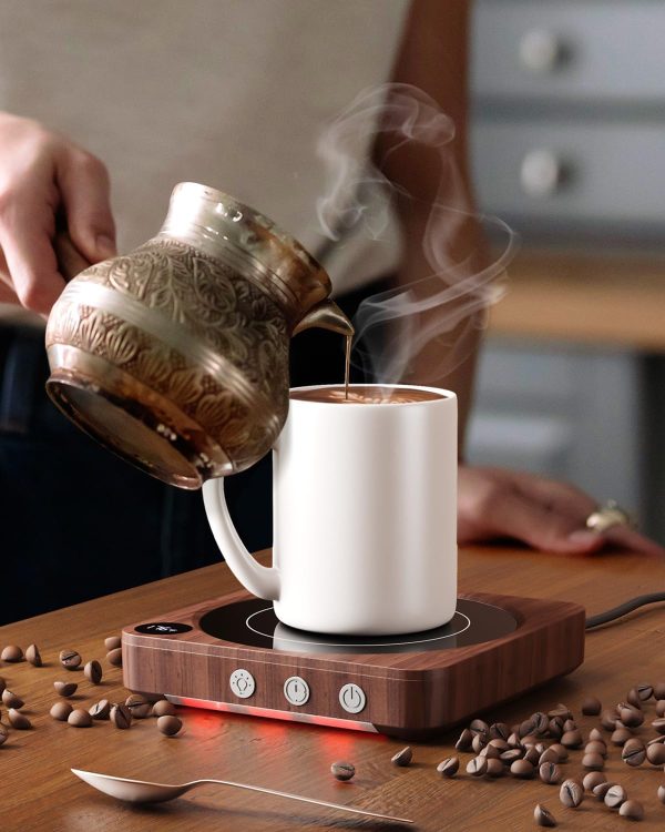 Mug Warmer - 36W Coffee Mug Warmer for Desk with Temperature Display, - Image 7