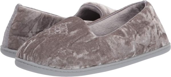 Dearfoams Women's Cozy Memory Foam Indoor Rebecca Closed Back House Ballet - Image 9