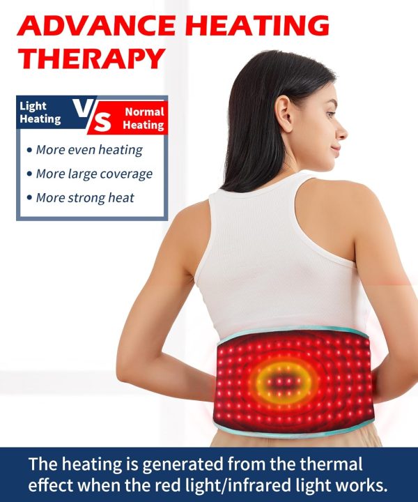 Sotion Red Light Therapy Belt with Massage-Red Light Therapy for Body&Near - Image 4