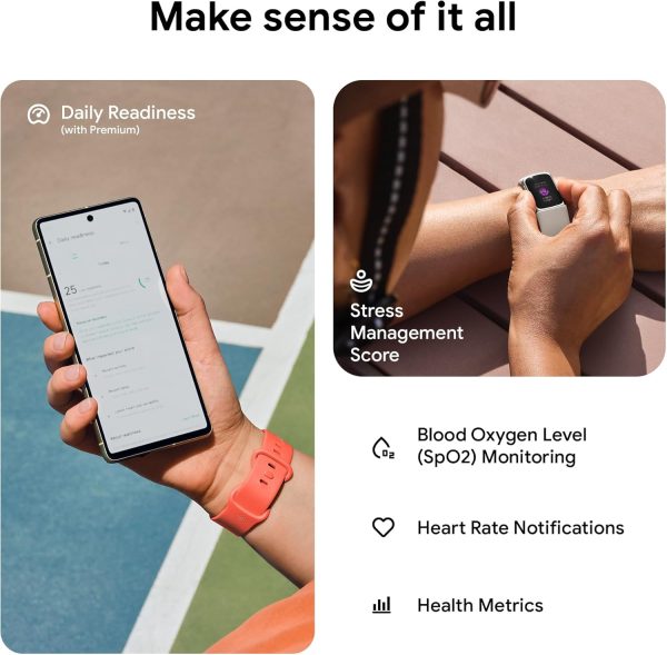 Fitbit Charge 6 Fitness Tracker with Google apps, Heart Rate on Exercise - Image 5