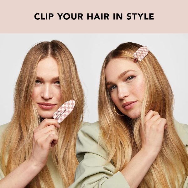 Kitsch 2 Pcs Creaseless Hair Clips - Hair Clips for Styling, Bangs Hair - Image 4