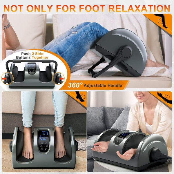 TISSCARE Shiatsu Foot Massager with Heat: Foot Massager Machine for - Image 6