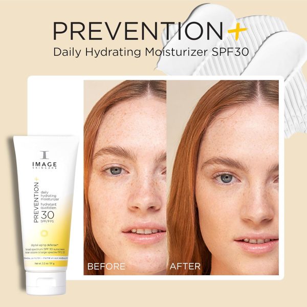 IMAGE Skincare, PREVENTION+ Daily Hydrating Moisturizer SPF 30, Zinc Oxide - Image 3
