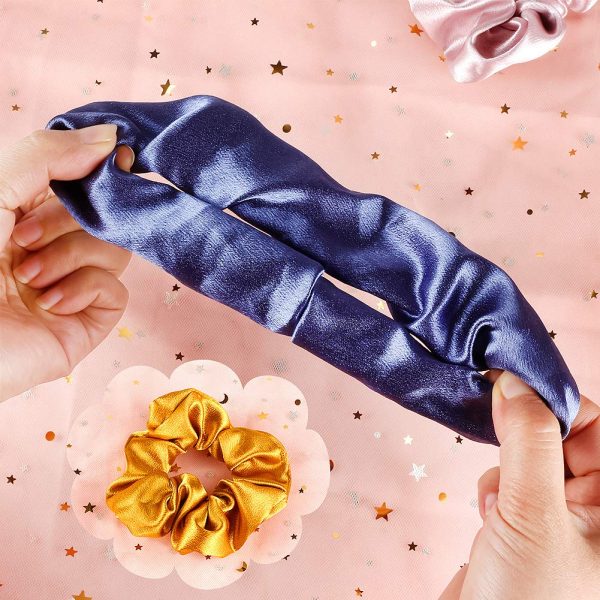 Girls' Variety Pack Hair Accessories - Scrunchies, Elastic Bands, Hair - Image 7