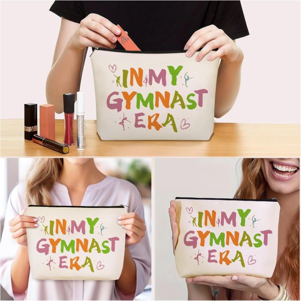 Gymnast Gifts Makeup Bag: Perfect Cosmetic Bags IN MY GYMNAST ERA Fans - Image 5
