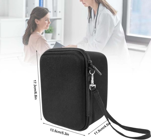 Hard Carrying Case Compatible with OMRON Blood Pressure Monitor Bronze - Image 2