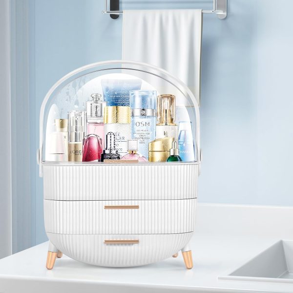 Makeup organizer for vanity Skincare Organizer for Bathroom Countertop - Image 6