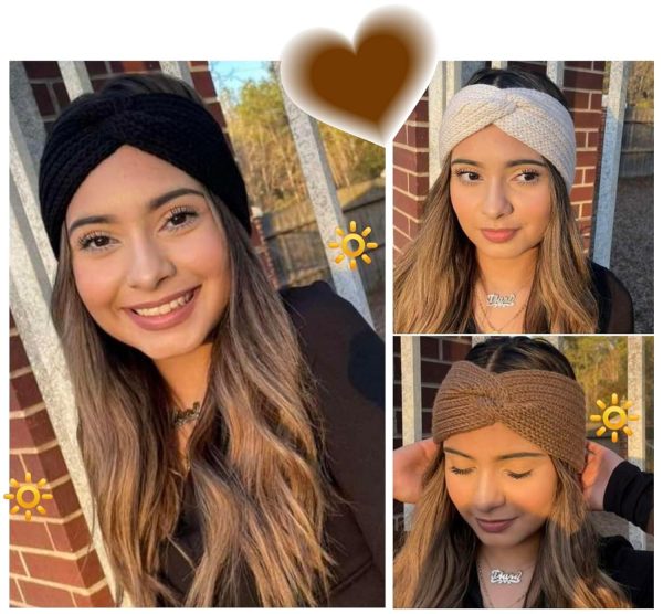 Winter Headbands for Women Ear Warmers, Warm Headbands for Women Winter - Image 3