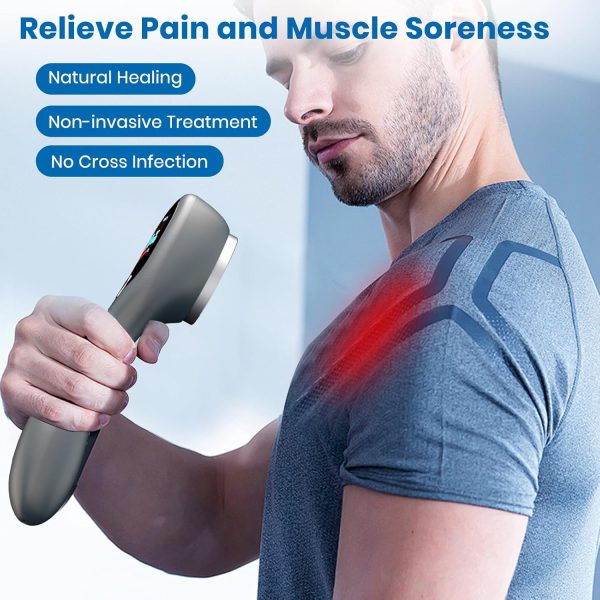 Handheld Red Light Therapy with Stand, Infrared Light Therapy Device for - Image 2