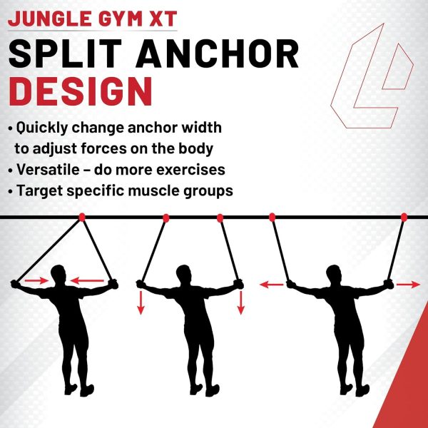 Lifeline Jungle Gym XT Body Weight Suspension Trainer System – Patented - Image 9