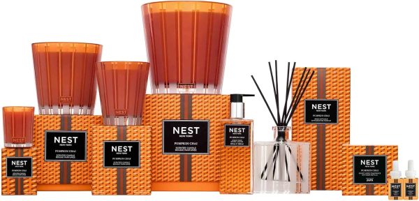NEST New York Scented Classic Candle, Pumpkin Chai - 8.1 oz - Up to 60-Hour - Image 5