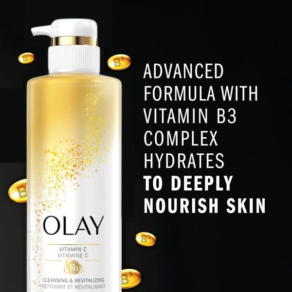 Olay Body Wash Cleansing & Revitalizing for Women, Advanced Formula with - Image 3