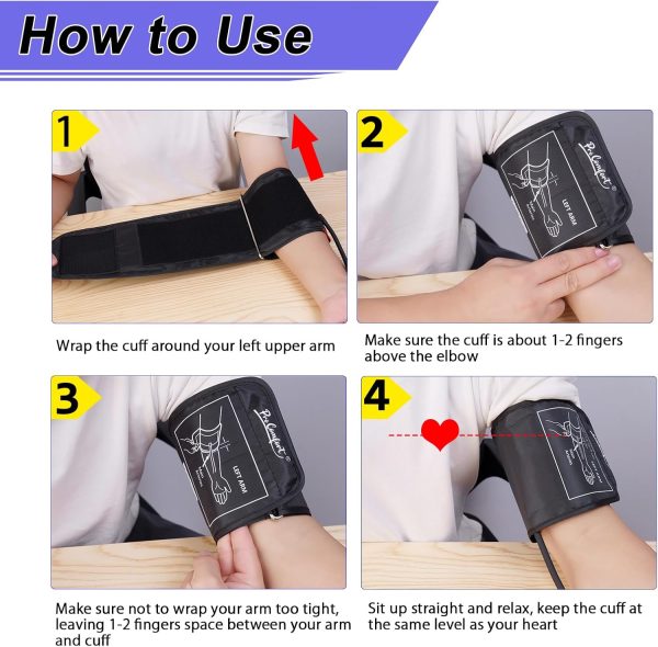 Small Pediatric Blood Pressure Cuff for Kids, Slim Arm, Child BP Cuff - Image 7