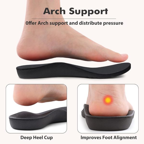 Litfun Women's Orthopedic Slippers with Arch Support Adjustable Open Toe - Image 3
