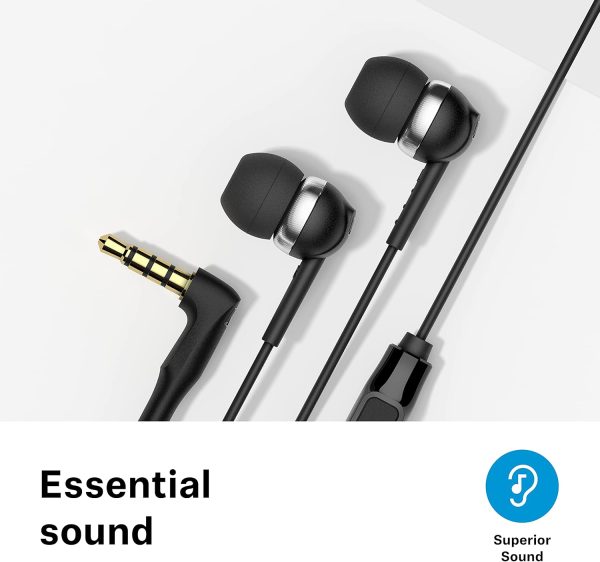 Sennheiser Consumer Audio CX 80S In-ear Headphones with In-line One-Button - Image 2